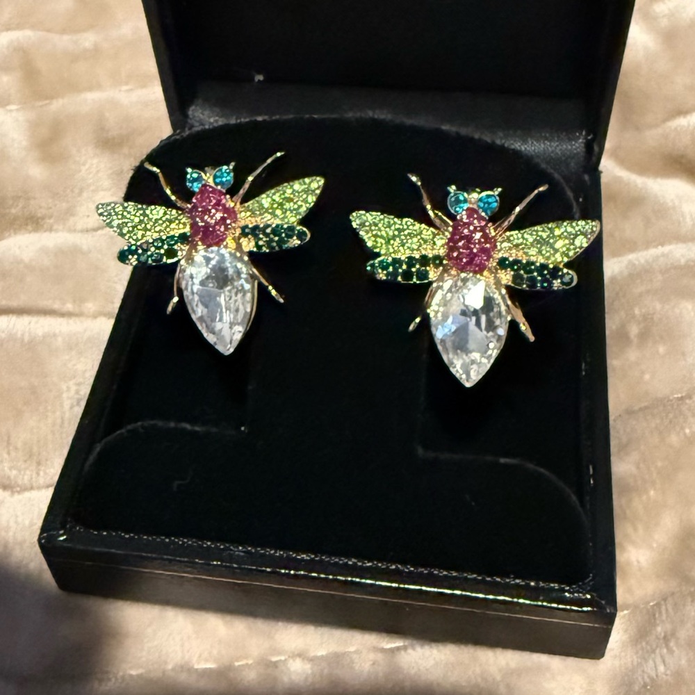 Bug earrings